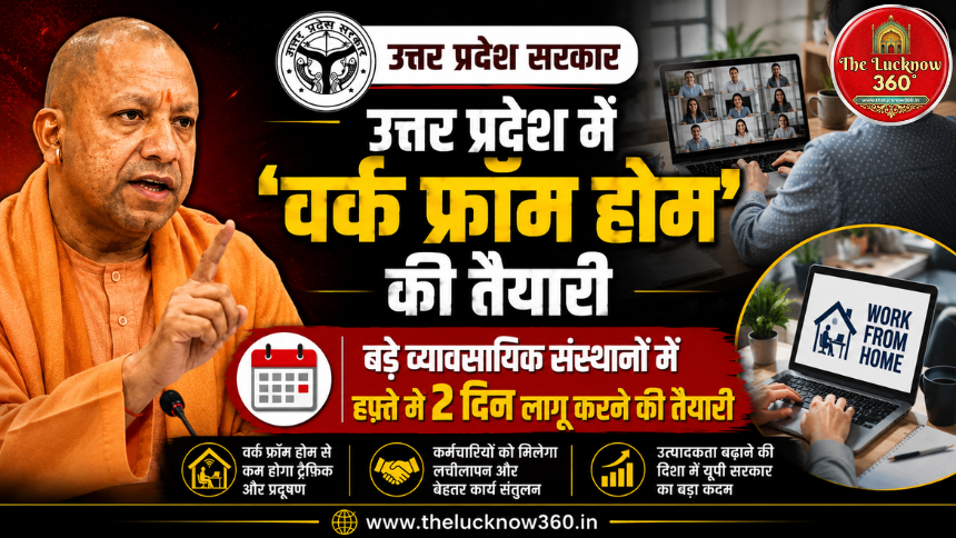 UP में ‘वर्क फ्रॉम होम’ की तैयारी: बड़े संस्थानों में सप्ताह में 2 दिन घर से काम का निर्देश; पश्चिम एशिया संकट के चलते अलर्ट पर श्रम विभाग
